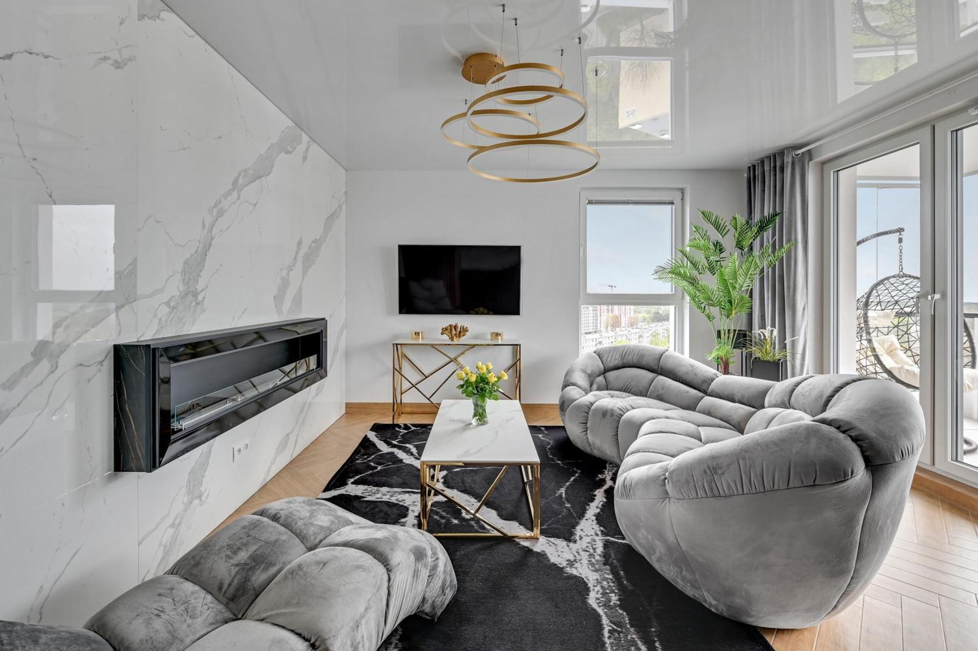 Luxury Voyager - Sea View Daire Gdansk Dış mekan fotoğraf