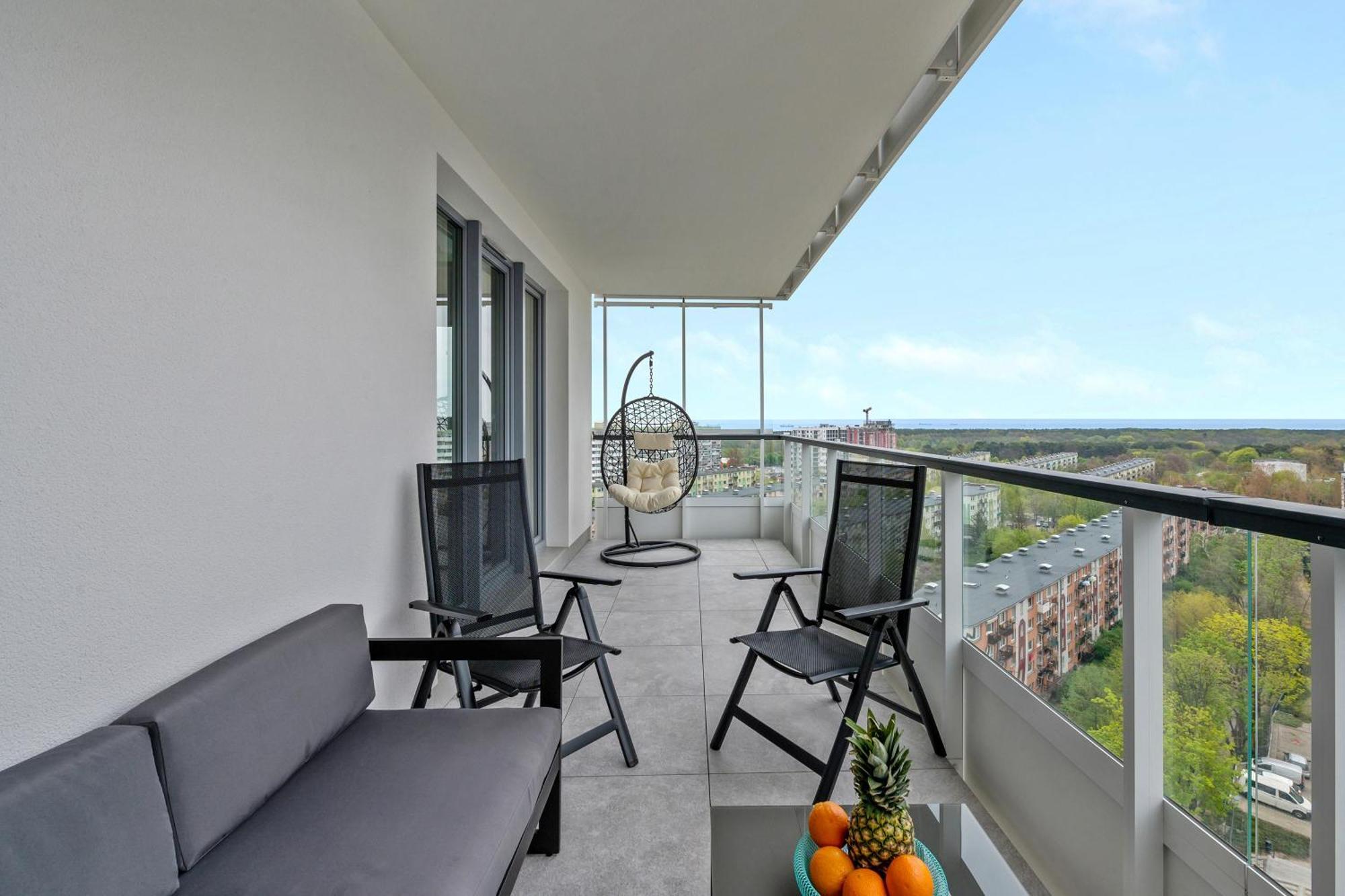 Luxury Voyager - Sea View Daire Gdansk Dış mekan fotoğraf